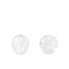 Cubic Zirconia beads 2mm Transparent